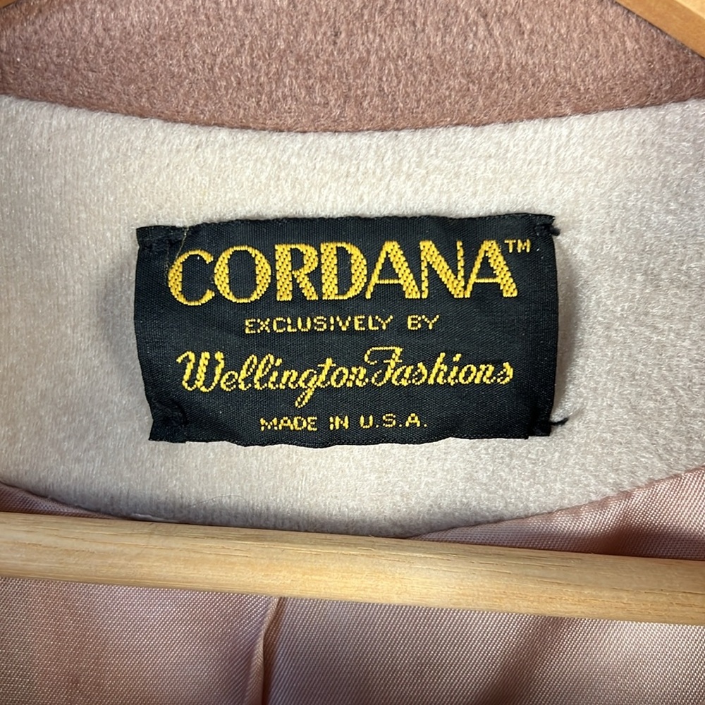 Cordana Wellington‎ Fashions Dress Coat Jacket Kashmiracle Lined Vintage - Picture 5 of 11